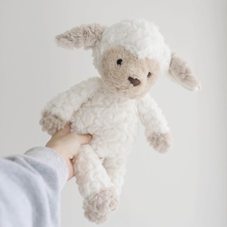 35cm Cute Stuffed Sheep Plush Soft Toys Fluffy Lamb Kids Doll Creative Gifts for Children Baby Accompany Sleeping Toy