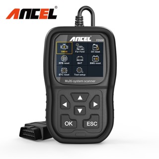 Ancel เครื่องสแกนเนอร์ FD500 OBD2 Obd 2 Code Reader ABS EPB BMS สําหรับ Ford