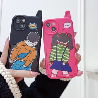 เคสโทรศัพท์มือถือ TPU นิ่ม แบบฝาพับกระจก สําหรับ iphone Case 14 Pro Max 13 Pro Max 12 Pro Max