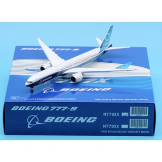 Lh4161 โมเดลเครื่องบิน โลหะผสม JC Wings 1:400 Boeing B777-9X Reg:N779XX