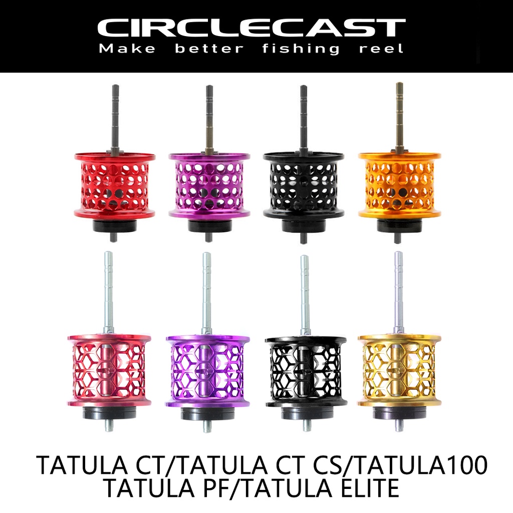 FISHGANG รอกตกปลาการปรับเปลี่ยน spool เหมาะสําหรับ DAIWA TATULA CT CS TATULA 100 TATULA TW/CT 100 Salamdura 150