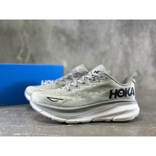 ต้นฉบับ✖️❀✖️✅✅Hoka ONE ONE Clifton Generation 9 รองเท้าวิ่ง ดูดซับแรงกระแทก แบบมืออาชีพ