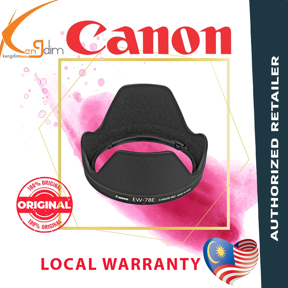 เลนส์ Canon EW-78E สําหรับเลนส์ Canon EF-S 15-85mm f/3.5-5.6 IS USM