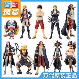 ฟิกเกอร์ One Piece DXF RED Theatrical Version Luffy Zoro Nami Uta Shanks Brook สําหรับตกแต่งบ้าน