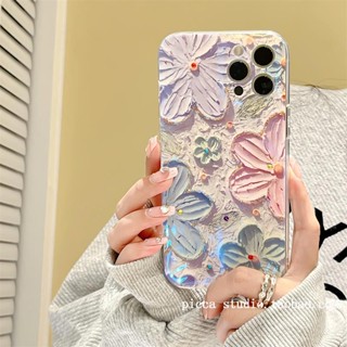 เคสโทรศัพท์มือถือ ลายภาพวาดสีน้ํามัน รูปดอกไม้ สําหรับ Iphone 14pro 13pro Max 1211 x