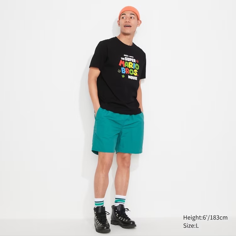 Uniqlo THE SUPER MARIO BROS.  Movie UT (เสื้อยืด แขนสั้น พิมพ์ลายกราฟฟิค) 8629