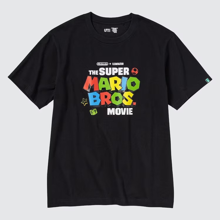 Uniqlo THE SUPER MARIO BROS.  Movie UT (เสื้อยืด แขนสั้น พิมพ์ลายกราฟฟิค) 8629