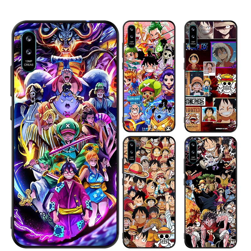 เคส Xiaomi POCO X6 C65 F5 M5s X5 F4 GT Pro 5G นิ่ม เนื้อแมตต์ ลายลูฟี่ วันพีช สําหรับ