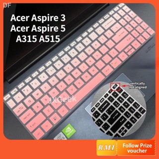 ✨แผ่นซิลิโคนนิ่ม ป้องกันคีย์บอร์ด สําหรับ Acer Aspire 3 A315 Aspire 5 A515 Aspire 5 A315-59 A515-57 15.6 นิ้ว