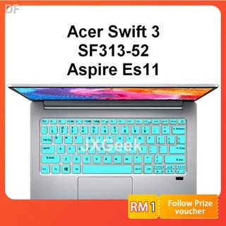 ✨แผ่นซิลิโคนครอบแป้นพิมพ์ แบบนิ่ม สําหรับแล็ปท็อป Acer Swift 3 SF313-52 13.5 นิ้ว 2020