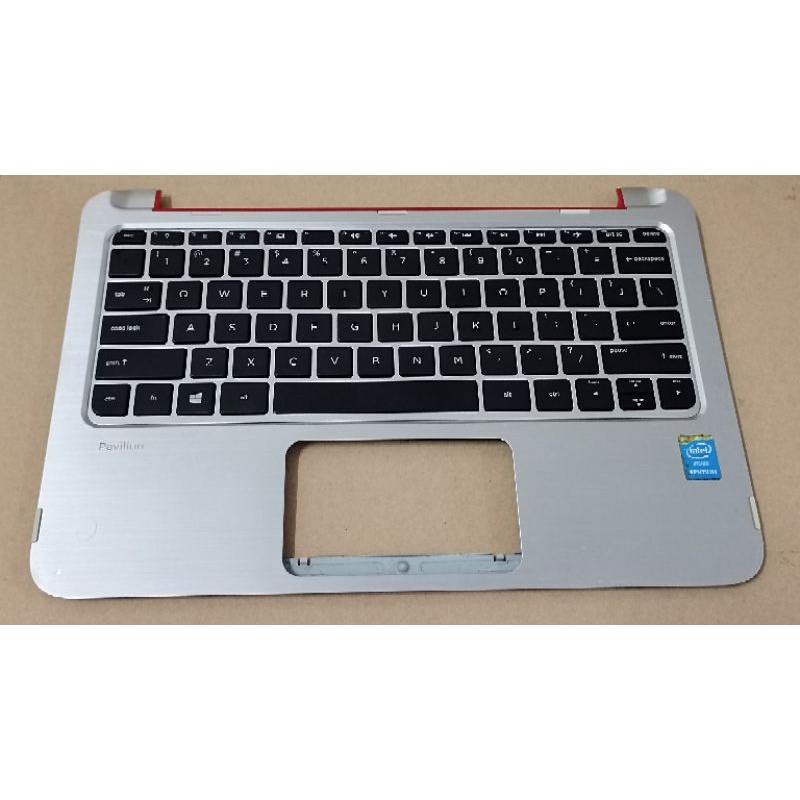 Hp Pavilion 11-n047TU & 11-n042TU & 11-n002TU ฝาหลัง LCD พร้อมขอบด้านหน้าที่วางฝ่ามือเคสด้านล่างบานพ