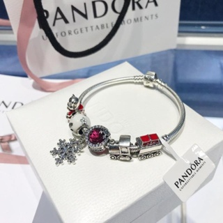 Pan_bracelet_ Limited Edition สร้อยข้อมือ ลายตาแมว และเกล็ดหิมะ สีแดง สไตล์เรโทร ขนาด A3 #66 Ci686 บูติก EE6E66