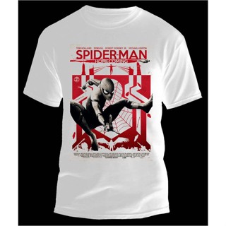 เสื้อยืด พิมพ์ลายภาพยนตร์ SPIDERMAN สําหรับบ้าน