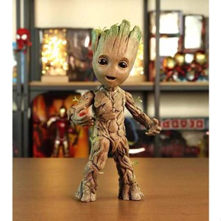 โมเดลฟิกเกอร์ Groot Little Tree People Galaxy Guardians 3groot ข้อต่อขยับได้ ของเล่นสําหรับเด็ก