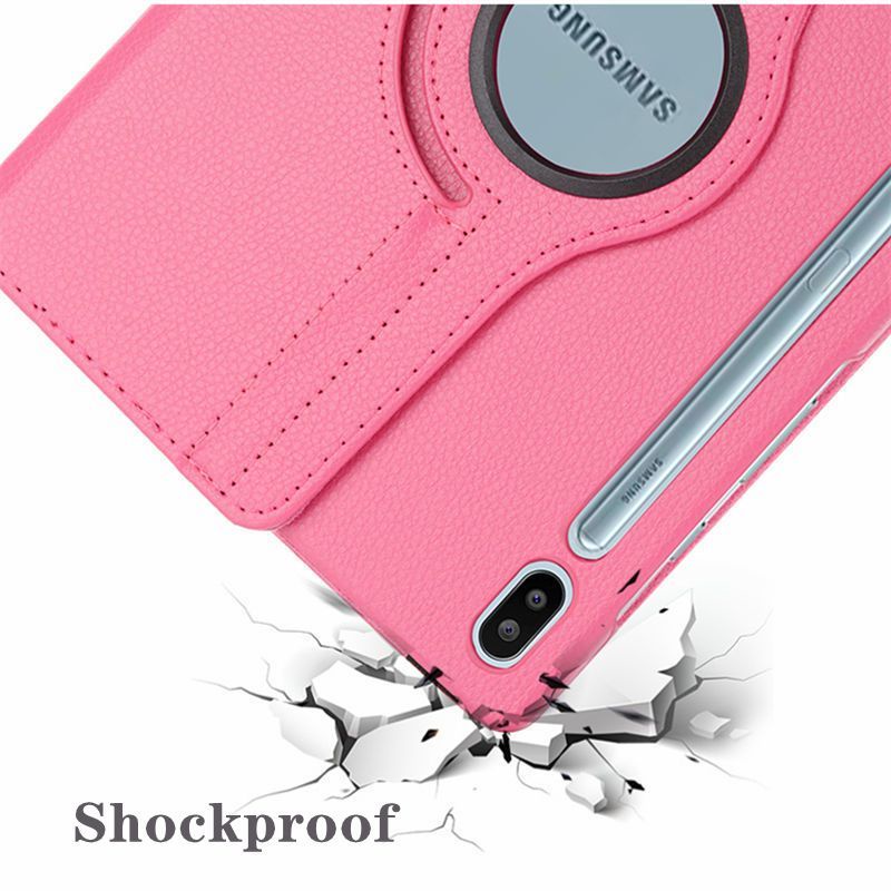 เคสวงเล็บหมุน360องศา สําหรับ Samsung Tab S7 FE SM-T730 T733 T735 T736 S7 + Plus T970 T975 S8+Plus X800 X806 12.4นิ้ว เคสแท็บเล็ต กรณีพลิกกันกระแทกหนังฝาครอบ ราคา ถูกที่สุด ดีลบีเคเค แกลเลอรีภาพที่ 4