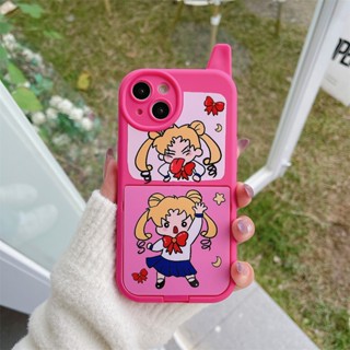 เคสโทรศัพท์มือถือ TPU นิ่ม แบบฝาพับกระจก สําหรับ iphone Case 14 Pro Max 13 Pro Max 12 Pro Max