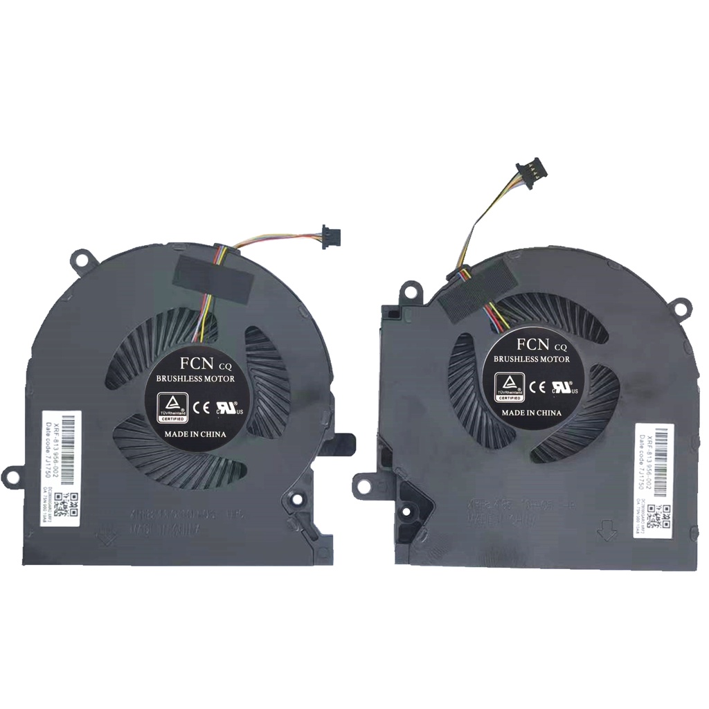 แล็ปท็อปใหม่ CPU + พัดลมระบายความร้อน GPU สําหรับ HP OMEN 15-EK 15-EN TPN-Q236 15-EK0023DX 15-EK002C