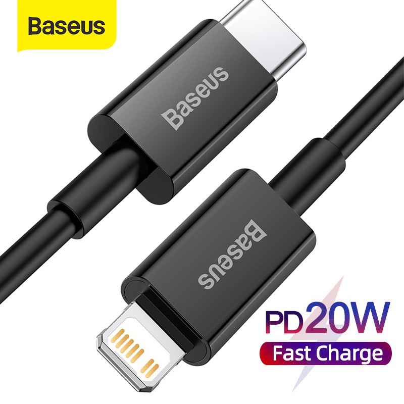 Baseus Superior Series Superior Series สายชาร์จข้อมูลอย่างรวดเร็ว Type-C to i P PD (20W) สําหรับโทรศ