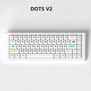 GMK DOTS keycaps Cherry profile Dye-Sublimation PBT keycap 125keys