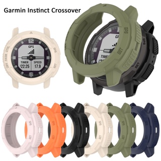 สําหรับ Garmin Instinct Crossover เคส เกราะ กันชน นิ่ม TPU ซิลิโคน กรอบ เคส