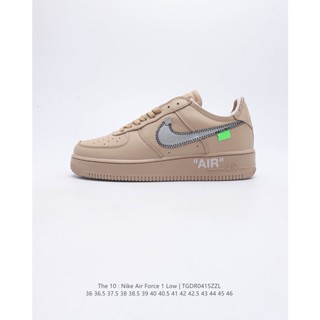 Nike Air Force 1 Low Air Force One รองเท้าผ้าใบลําลอง เหมาะกับการเล่นกีฬา