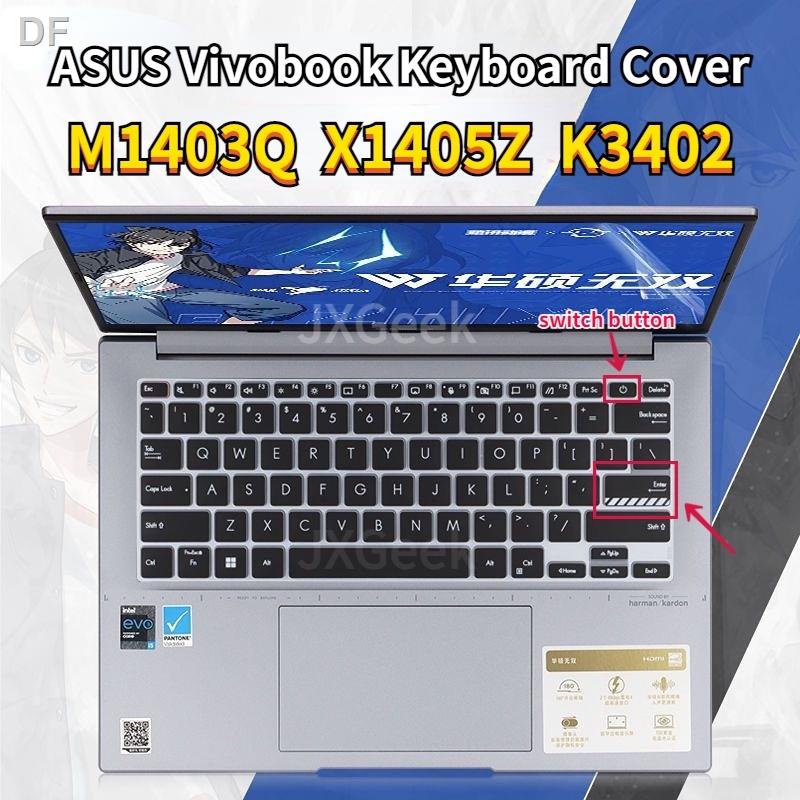 ✨แผ่นครอบคีย์บอร์ดแล็ปท็อป แบบฝาพับ สําหรับ Asus Vivobook S14 Oled M1403Q X1405Z K3402 K3402Z Asus V