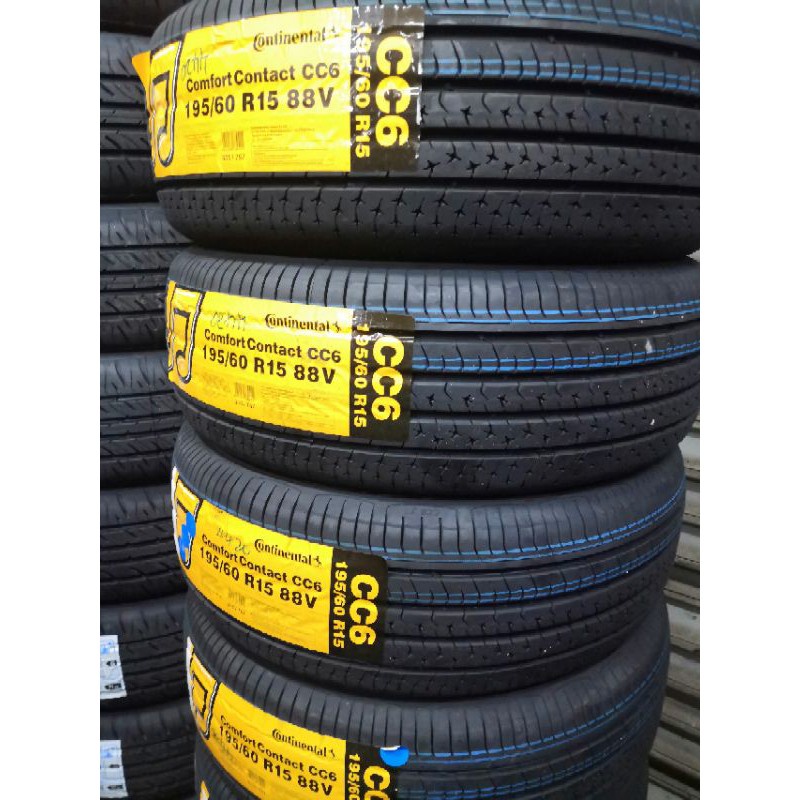 195/60/15 Continental CC6 Tyre Tayar