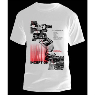 เสื้อยืด พิมพ์ลายภาพยนตร์ INCEPTION