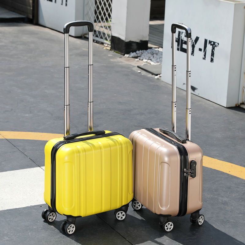 กระเป๋าเดินทางใบเล็ก กระเป๋าเดินทาง 16 นิ้ว ใหม่ 18 นิ้วกระเป๋าเดินทางขนาดเล็กสามารถขึ้น กรณีรถเข็นที่สะดวก