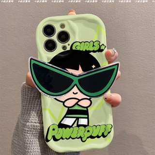 เคสโทรศัพท์มือถือนิ่ม กันกระแทก ลาย Powerpuff Girls สําหรับ iphone11 12 13 14 promax x xs xr i7 i8