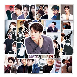 สติกเกอร์ กันน้ํา ลาย Jackson Wang DIY แบบสร้างสรรค์ สําหรับติดตกแต่งรถยนต์ จํานวน 50 ชิ้น