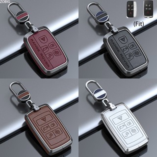 Zobig เคสกุญแจรถยนต์ โลหะผสมสังกะสี สําหรับ Range Rover Key Fob Land Rover EVogue Range Discovery Rover LR4 Sport