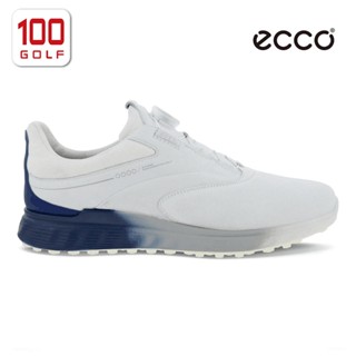 ECCO MENS GOLF S-THREE BOA SHOE WHITE 102954