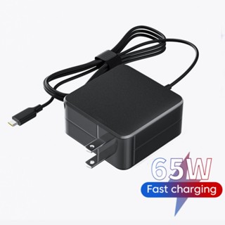 อะแดปเตอร์ชาร์จแล็ปท็อป 65W USB-C AC 20V 3.25A สําหรับ Lenovo Huawei Dell