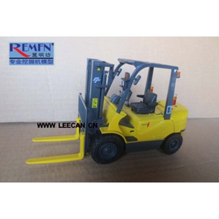 โมเดลรถยนต์ 1: 20 Youjia International International Internal Thermal Balance Heavy Type Yougao Type 30 Hangzhou Forklift Engineering Loading Power Model 002