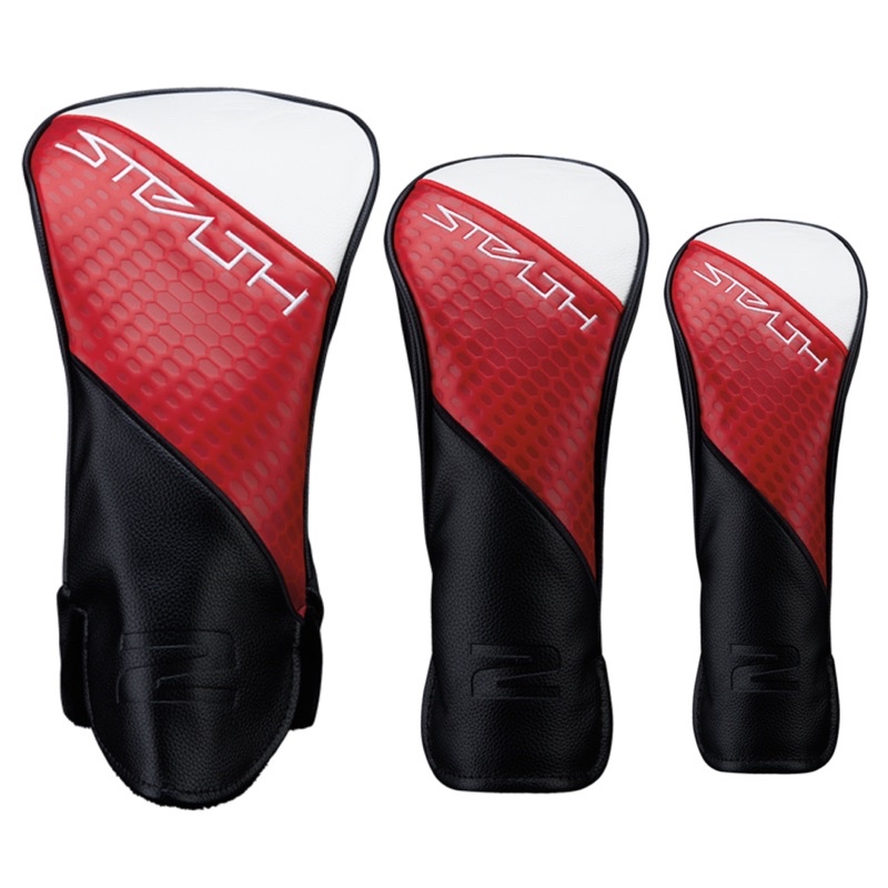 ใหม่ Golf TaylorMade Stealth 2 Driver & Fairway Wood 3 & 5 Hybrid Utility Rescue Headcover - Taylor 