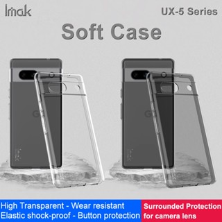 Imak Google Pixel 7A TPU ซิลิโคน ฝาหลัง นิ่ม Google เคสโทรศัพท์ กันกระแทก เคสใสป้องกัน Shockproof Protective Case