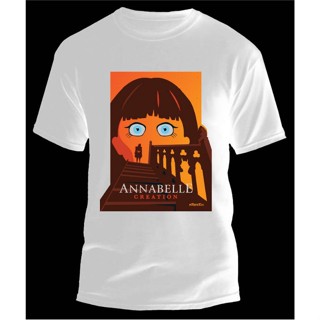 เสื้อยืด พิมพ์ลายภาพยนตร์ ANNABELLE น่ารัก สร้างสรรค์