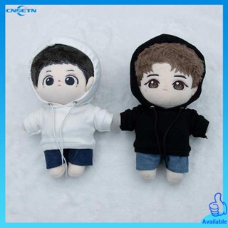 ชุดตุ๊กตา 10cm ตุ๊กตา 20cm 15 ซม.20 ซม. ตุ๊กตาเสื้อสเวตเตอร์ผ้าฝ้าย 10 ซม. เสื้อผ้าตุ๊กตาจุดร่างกายปกติร่างกายไขมันร่างกาย