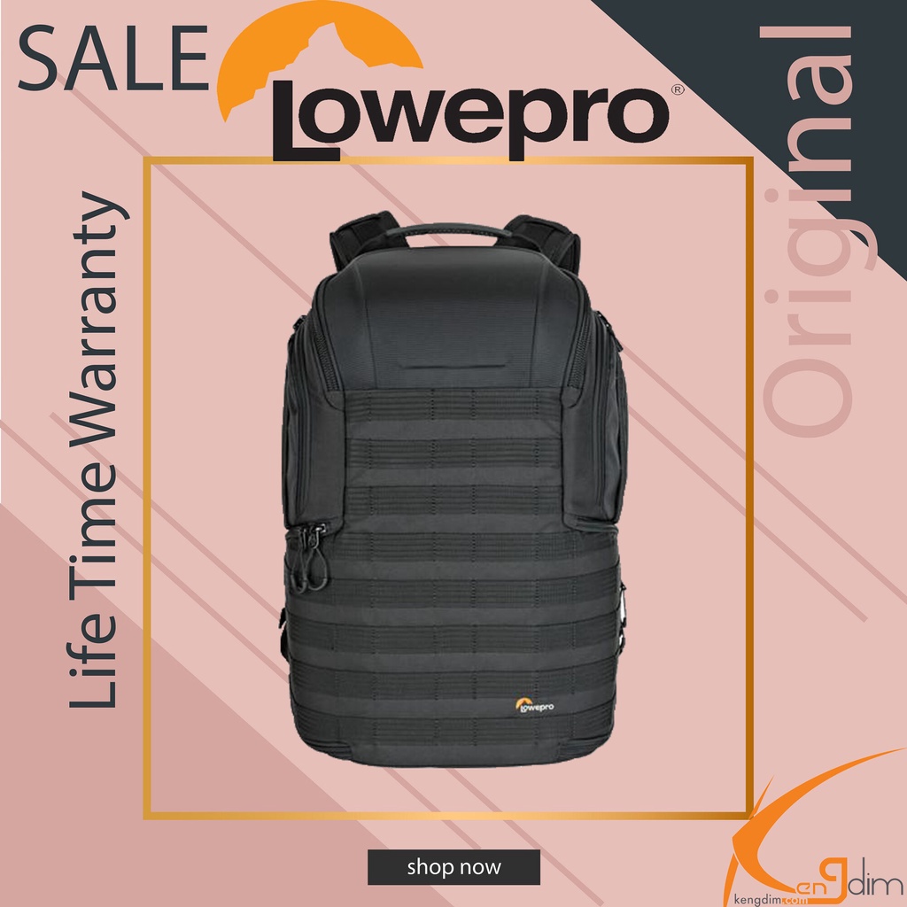 Lowepro ProTactic BP 450 AW II Camera and Laptop Backpack (สีดํา)