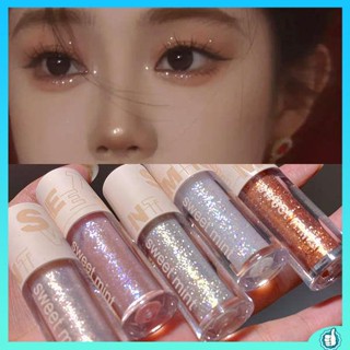 อายแชโดว์ ดอลลี่อาย Lan Yu Shiny Liquid Eyeshadow Super flash flash flash popping เลื่อมคนดังทางอินเทอร์เน็ตน้ำตาบริสุทธิ์ของแท้อย่างเป็นทางการ