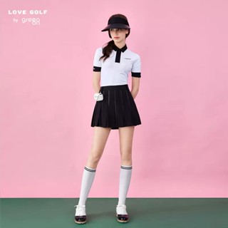 Lg กระโปรงสั้น ทรงเอ สีขาว เหมาะกับฤดูร้อน เล่นกีฬากอล์ฟ เทนนิส สําหรับผู้หญิง LG2202