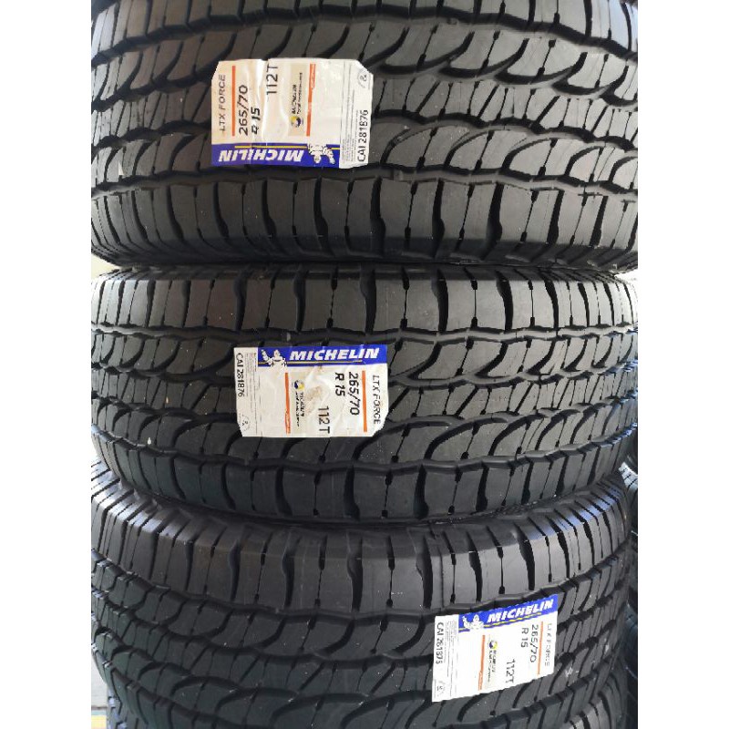 265/70/15 Michelin LTX Force Tyre Tayar