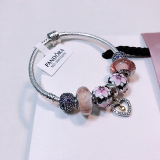 Pan_bracelet_ สร้อยข้อมือคู่รัก สไตล์ย้อนยุค สวยงาม และหดง่าย A1 CI686 EE6E66