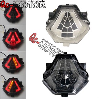 Qc _ ไฟท้าย ไฟเลี้ยว LED สําหรับ Yamaha YZF R25 R3 MT07 FZ07