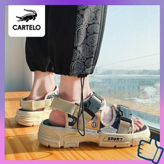 รองเท้าแตะผู้ชาย Cadilla Crocodile Summer 2022 ใหม่ Soft Sole Non Slip Light รองเท้าชายหาดในร่มและกลางแจ้งรองเท้าแตะ