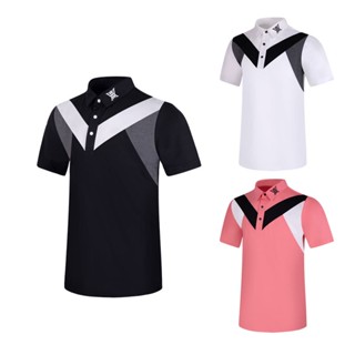 Anew GOLF เสื้อยืดโปโล แขนสั้น ระบายอากาศ สําหรับผู้ชาย T2330