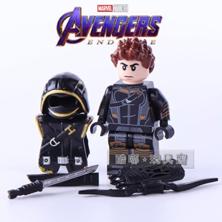 โมเดลตัวต่อ Avengers 3 Ronin Hawkeye Thanos Puzzle ของเล่นสําหรับเด็กผู้ชาย