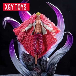 ฟิกเกอร์ One Piece Qiwuhai Doflamingo แบบสองหัว ของเล่นสําหรับเด็ก