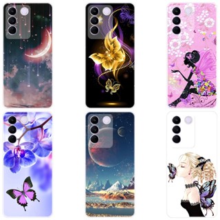 VIVO V27 5G Case Silicone เคสน่ารัก เคสกันกระแทก Cover VIVO V27 Pro เคส เคสซิลิโคน Soft Back Cover